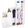 Relaxdays Spintos sistema, 198x145x36.5 cm, juoda