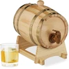Relaxdays Medinė statinė 1,25 L