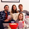 Kodustaar 48x dryžuoti retro spragėsių maišeliai