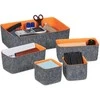 Relaxdays Stalčiaus organizatorių rinkinys, 37,5x26,5x11,5 cm, pilka