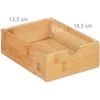 Relaxdays Stalčiaus organizatorius, 27.5x16.5x21 cm, balta