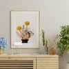 Relaxdays Bankininko lempa su baltu stikliniu gaubtu
