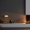 Relaxdays Bankininko lempa su baltu stikliniu gaubtu
