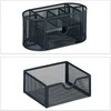 Relaxdays Stalinis organizatorius 10,5x22x11 cm pilkas plienas
