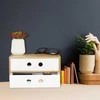 Relaxdays Stalinis organizatorius, 14x25x20 cm, rudas