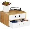 Relaxdays Stalinis organizatorius, 14x25x20 cm, rudas