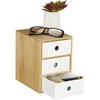 Relaxdays Stalinis organizatorius, 21x14.5x20 cm, ruda