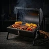 Relaxdays Kempinginis grilis su termometru ir kaminu