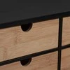 Relaxdays Stalo organizatorius, 13.5x33x21 cm, Juodas