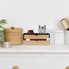 Relaxdays Stalo organizatorius, 14x33x21 cm, Juodas