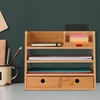 Relaxdays Stalo organizatorius, 26.5x33x24 cm, natūralios spalvos