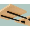 Relaxdays Metalinis stalo prailginimas 60 cm