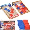 Relaxdays Stalo žaidimas, 2-in-1 Cornhole ir Kryžiukai-nuliukai, 4x29,5x51 cm, įvairiaspalvis