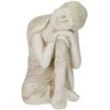 Relaxdays Statula, Buda, 61x40.5x38 cm, Balta