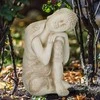 Relaxdays Statula, Buda, 61x40.5x38 cm, Balta