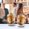 Relaxdays Latte Macchiato stiklinės 350 ml