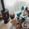 Relaxdays Stiklinis stalviršis, grūdintas saugus stiklas, skaidrus