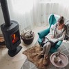 Relaxdays Stiklinis stalviršis, grūdintas saugus stiklas, skaidrus
