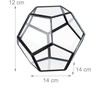 Kodustaar Geometrinis stiklinis terariumas