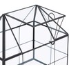 Relaxdays Stiklinis terariumas, namelio formos, 21x23x14 cm