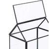 Relaxdays Stiklo terariumas, namelio formos, 15x15x10 cm