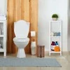 Relaxdays Stovas lentyna, 65x22x22 cm, balta