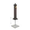 Relaxdays Stovintis fontanas, 71x17x21 cm, rudas, auksinis