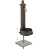 Relaxdays Stovintis vandens fontanas, 65x25x30 cm, rudas