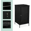 Relaxdays Stovyklavimo spintelė, 87x47.5x47.5 cm, pilka