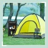 Relaxdays Stovyklavimo spintelė, 87x47.5x47.5 cm, pilka