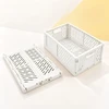 Relaxdays Sudedamos laikymo dėžės, 4 vnt. rinkinys, 12 x 29 x 21 cm, plastikas