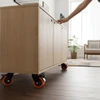 Relaxdays Sukami ratukai, rinkinys 4 vnt., PVC