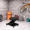 Relaxdays Sulankstoma automobilio čiuožykla, 12x41x91 cm, juoda