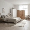 Relaxdays 4 plokščių sulankstoma širma