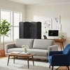 Relaxdays Sulankstoma pertvara 170x160x2 cm mediena