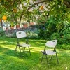 Relaxdays Sulankstoma sodo kėdė 2 vnt. rinkinyje