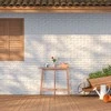 Relaxdays Sulankstomas stalas, 73x80x50 cm, rudas, medinis