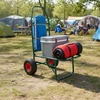 Relaxdays Sulankstomas transportavimo vežimėlis, 80 kg