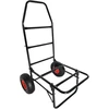 Relaxdays Sulankstomas transportavimo vežimėlis 80 kg plienas