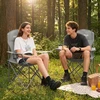 Relaxdays Sulankstoma kempingo kėdė, 2 vnt. rinkinys