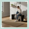 Relaxdays Minimalistinis bambukinis suoliukas