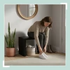 Relaxdays Minimalistinis bambukinis suoliukas