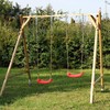Relaxdays 2 sūpynių kablių su karabinais rinkinys