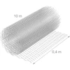 Relaxdays Tinklelio tvoros segmentas 15x25 mm cinkuota plieninė viela