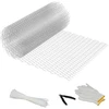 Relaxdays Tinklelio tvoros segmentas 15x25 mm cinkuota plieninė viela