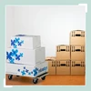 Relaxdays Transportavimo platforma su ratukais