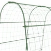 Relaxdays Trellis 182x183x43 cm žalia metalinė