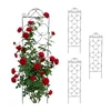 Relaxdays Trellis komplektas 116x31,5x1 cm Juodas plienas