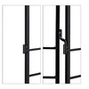 Relaxdays Trellis komplektas, 122x30.5x0.8 cm, juoda, metalas