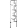 Relaxdays Trellis komplektas, 122x30.5x0.8 cm, juoda, metalas